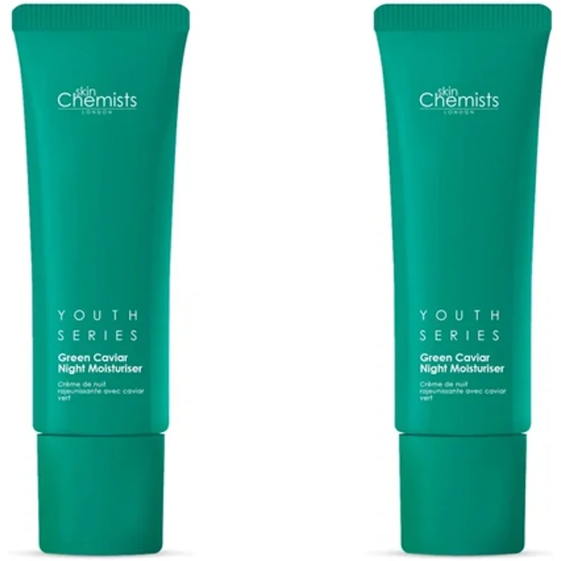 skinChemists Green Caviar Night Moisturiser 2 x 50ml