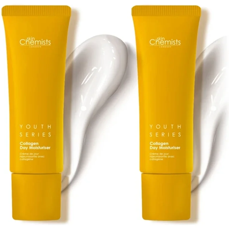 skinChemists 1% Collagen Day Moisturiser 2 x 50ml