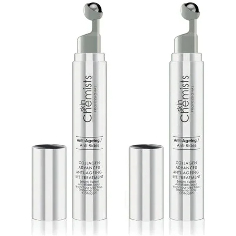 skinChemists Collagen Advanced Anti-Ageing Eye Treatment 15ml x 2