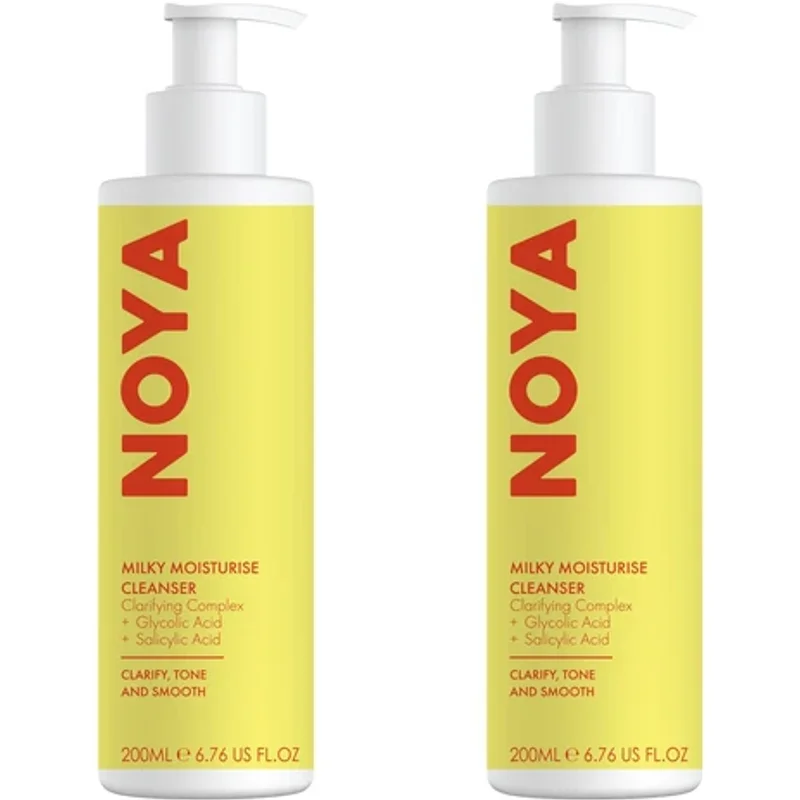 NOYA Milky Moisturise Cleanser 2 x 200ml