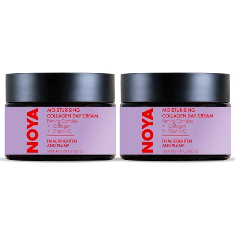 NOYA Moisturising Collagen Day Cream 2 x 50ml