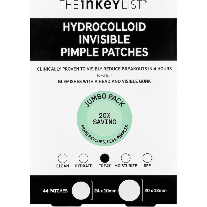 The INKEY List Hydrocolloid Invisible Pimple Patches Supersize 44 units