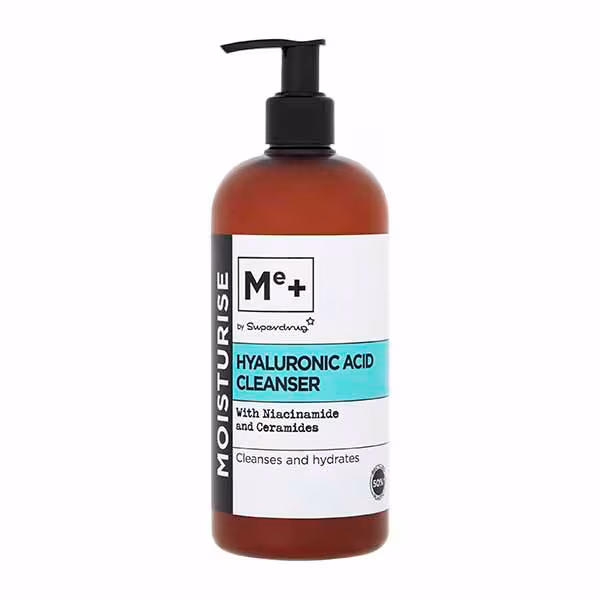 Me+ Hyaluronic Acid Supersize Cleanser 500ml