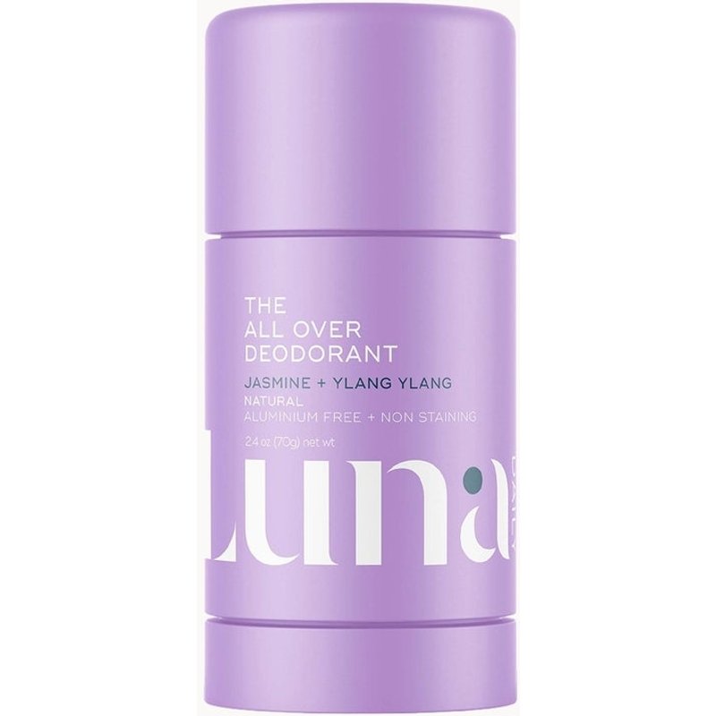 Luna Daily The All Over Deodorant- Extra-strength, Natural, Non-Staining Body Deodorant Stick 70ml
