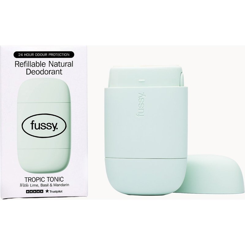 Fussy Refillable Natural Deodorant Tropic Tonic 40g