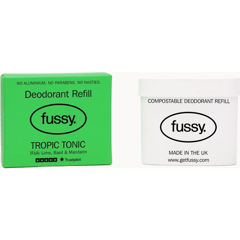 Fussy Natural Deodorant Refill Tropic Tonic 40g