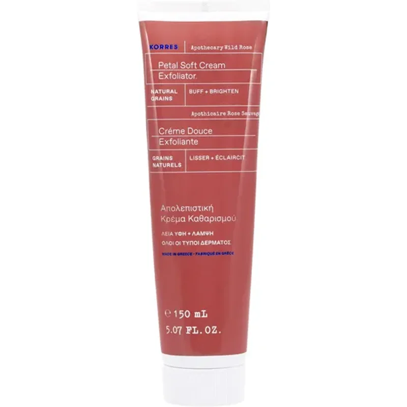 Korres Wild Rose Petal Soft Cream Exfoliator 150ml