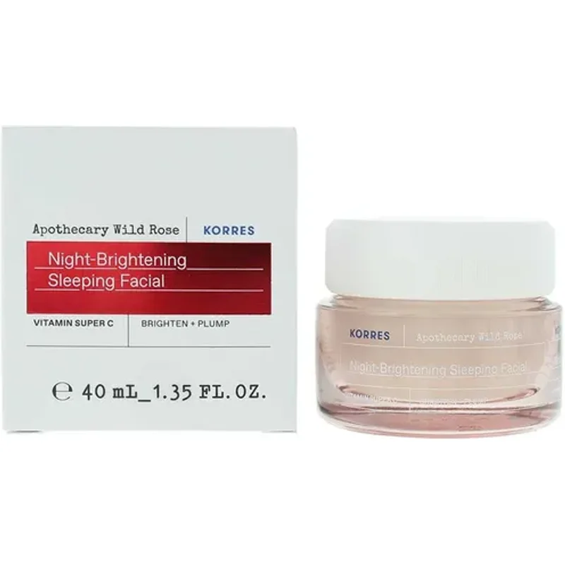 Korres Wild Rose Night-Brightening Sleeping Facial Cream 40ml