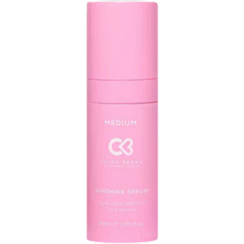 Cocoa Brown Sunshine Serum Hyaluronic Self Tan Face Serum - Medium