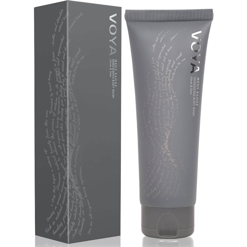 VOYA Men's Range Energising Body Wash - Clove & Lime (200ml)