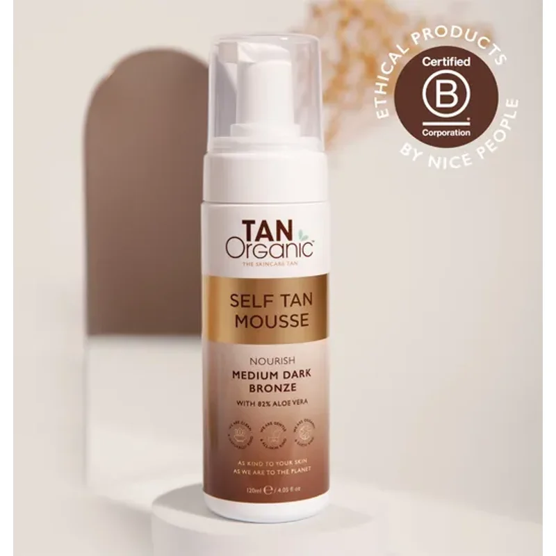 TanOrganic Self Tan Mousse Medium Dark Bronze