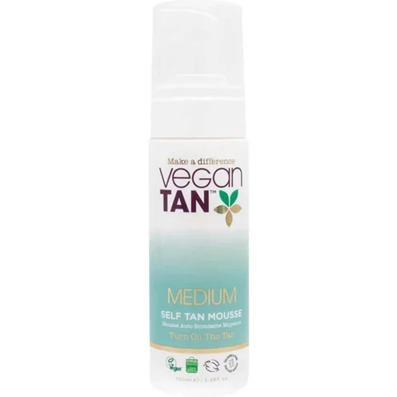 VeganTan Self Tan Mousse Medium GBP