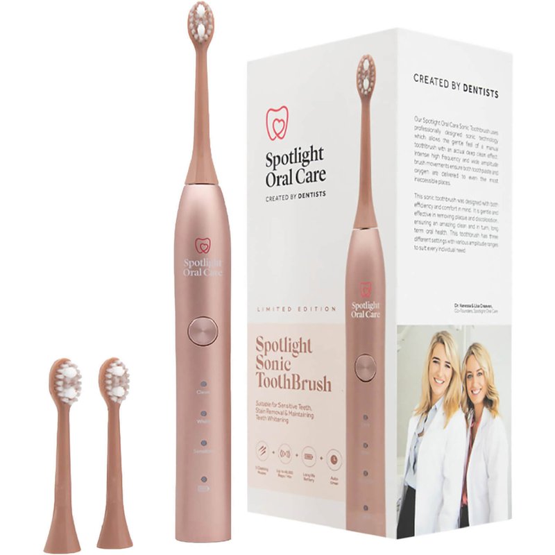 Spotlight Oral Care Exclusive Sonic Toothbrush - Rose Gold