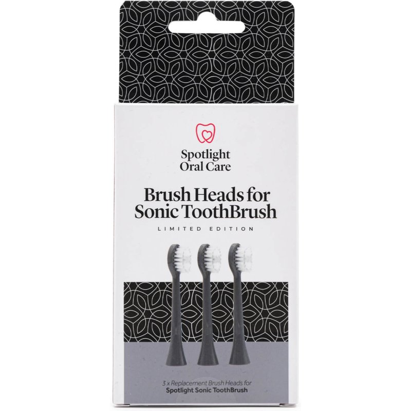 Spotlight Oral Care Sonic Head Replacements - Graphite Grey