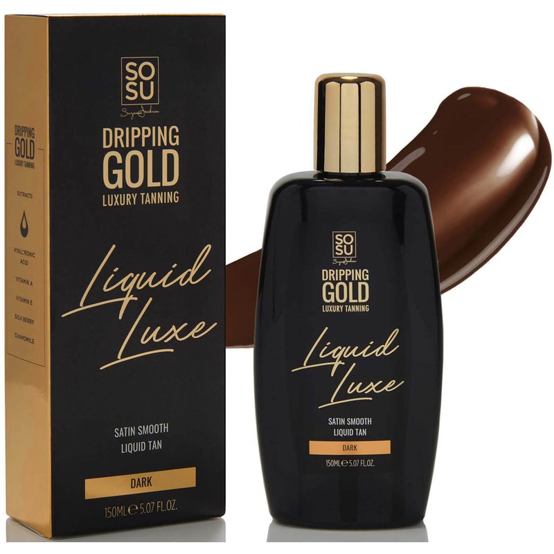 Dripping Gold Liquid Tan 150ml (Various Shades) - Dark