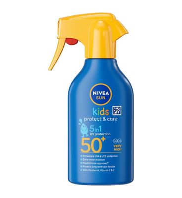 NIVEA SUN Kids Protect  Care Trigger Sun Spray SPF 50+ 250ml