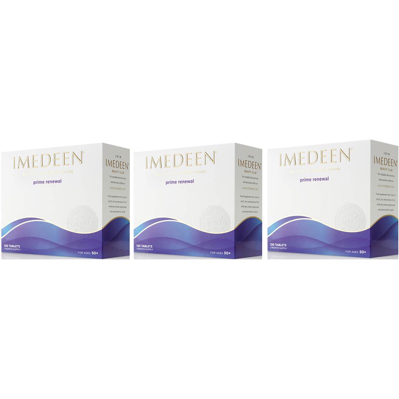 Imedeen Prime Renewal 3 Month Bundle, 3x120 Tablets, Age 50+ (Worth £215.97)