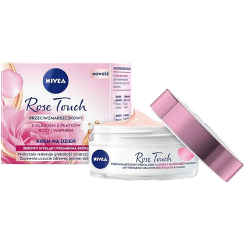 Nivea Rose Touch Anti-Wrinkle Day Cream – 50 ml