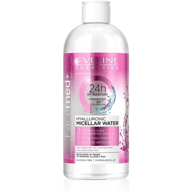 Eveline Facemed Hyaluronic Micellar Water 400ml