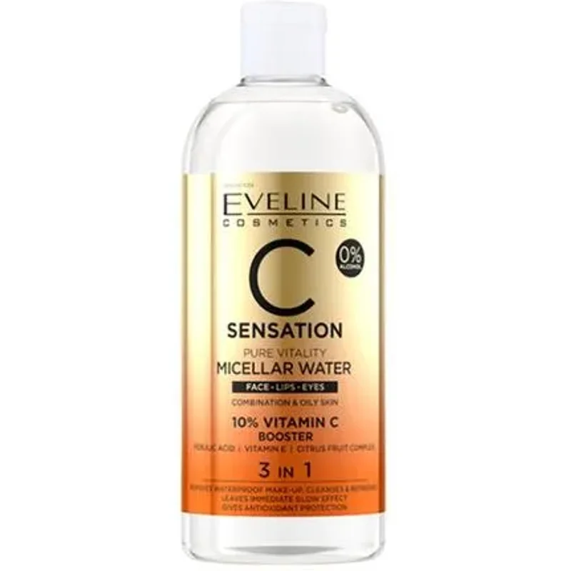 Eveline Bio Vitamin C Sensation 3 In 1 Pure Vitality Micellar Water 400ml
