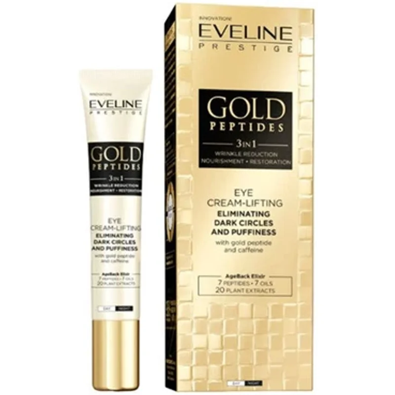 Eveline Gold Peptides 3-In-1 Eye Cream Lifting 20ml