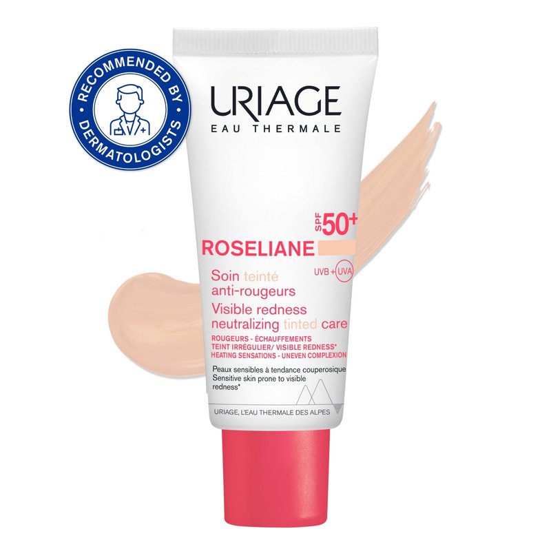 Uriage Roséliane Visible Redness Neutralizing Tinted Care SPF50+ 40ml