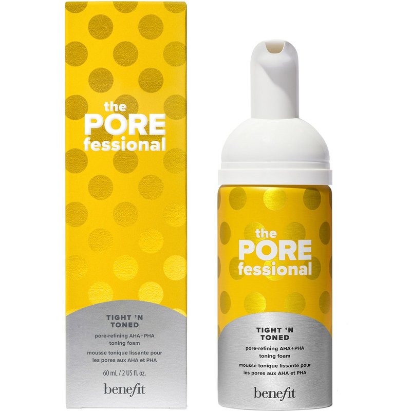 benefit The POREfessional Mini Tight 'N Toned AHA and PHA Toning Foam 60ml