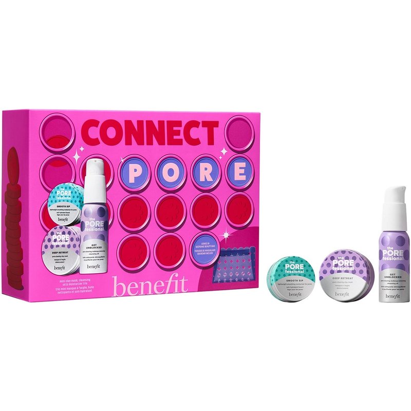 benefit Connect PORE Porefessional Skin Care Gift Set, with Limited Edition Beauty Bag