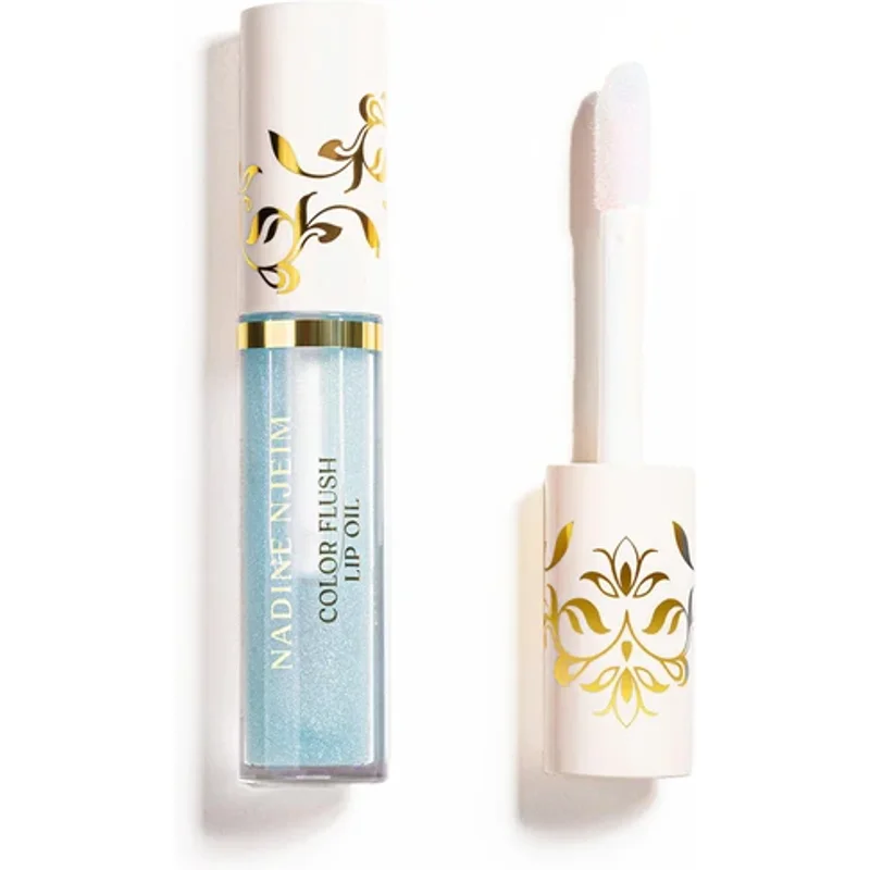 Nadine Njeim Colour Flush Lip Oil 701. CELESTIAL BLUE