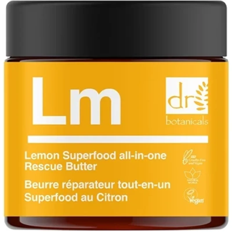 Dr Botanicals Lemon Superfood All-In-One Rescue Butter 60ml