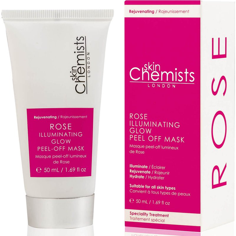 skinChemists Rose Illuminating Glow Peel-Off Mask 50ml