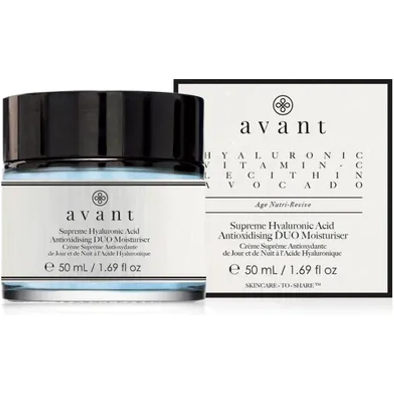Avant Supreme Hyaluronic Acid Anti-Oxidising Duo Moisturiser