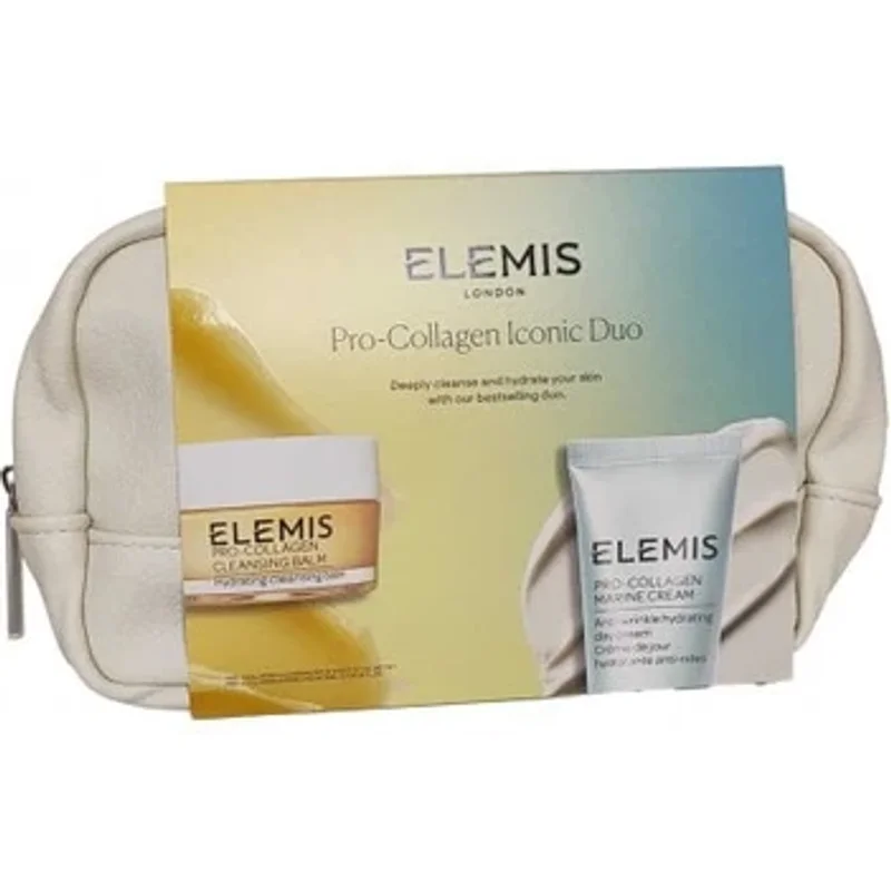 ELEMIS Pro Collagen Iconic Duo Set Cleansing Balm 20g & Marine Cream 15ml