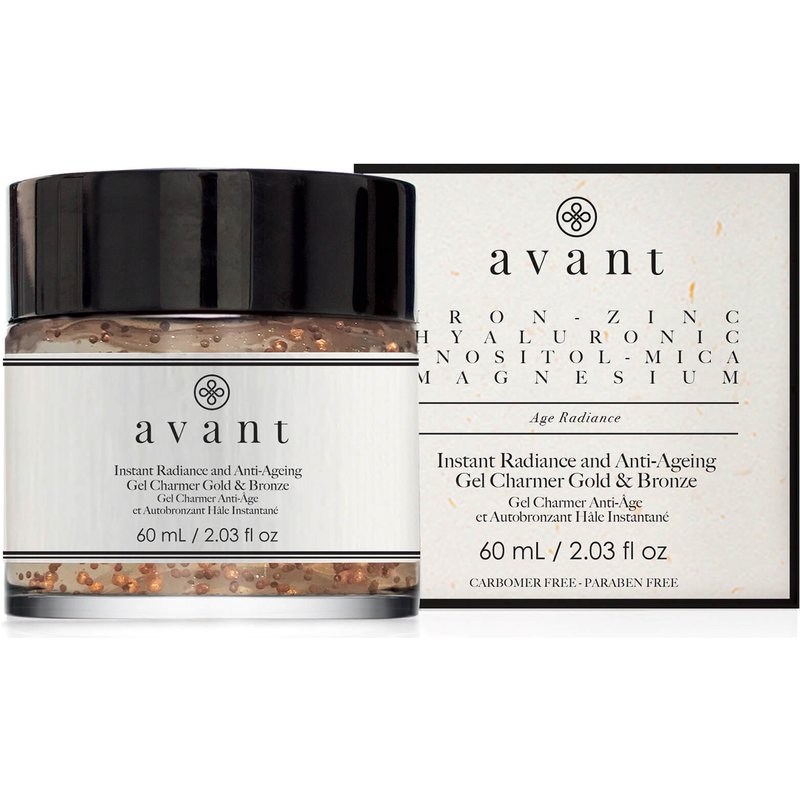 Avant Skincare Instant Radiance and Anti-Ageing Gel Charmer Gold & Bronze 60ml