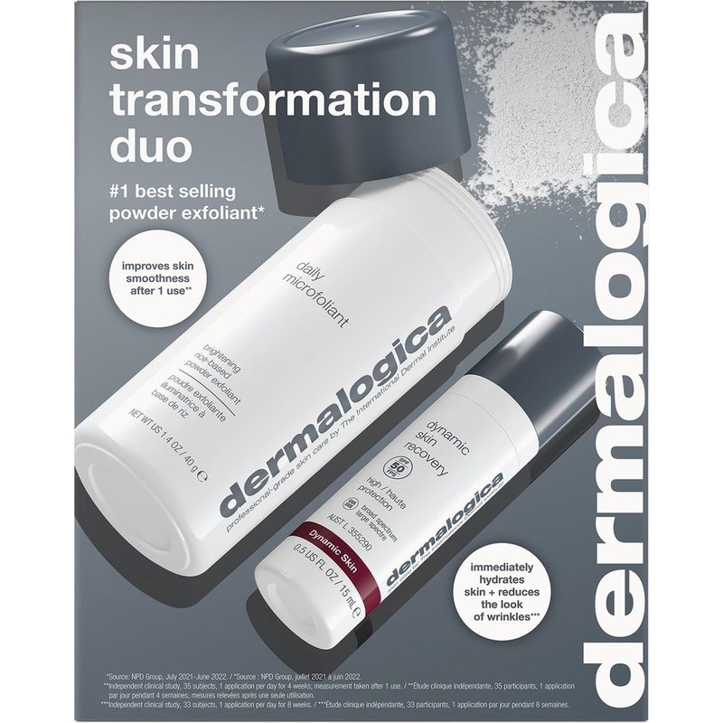 Dermalogica x LOOKFANTASTIC Exclusive Daily Microfoliant Exfoliant & Dynamic Skin Recovery SPF 50 Duo