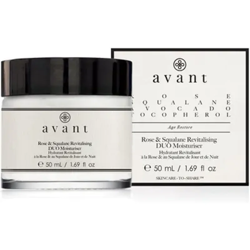Avant Rose & Squalane Revitalising Duo Moisturiser 50ml