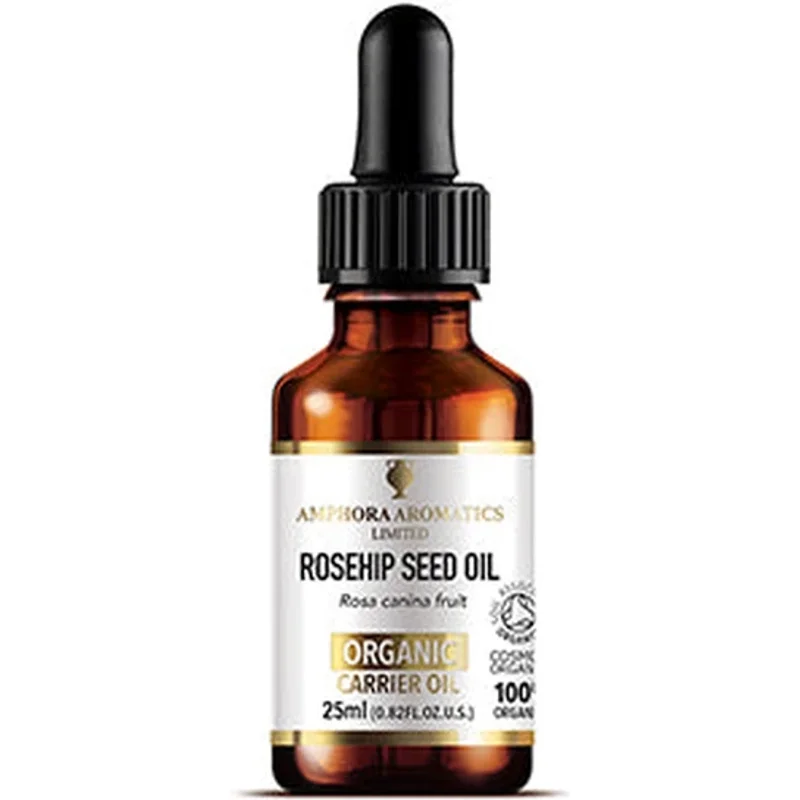 Amphora Aromatics COSMOS Organic Rosehip Seed Oil 25ml