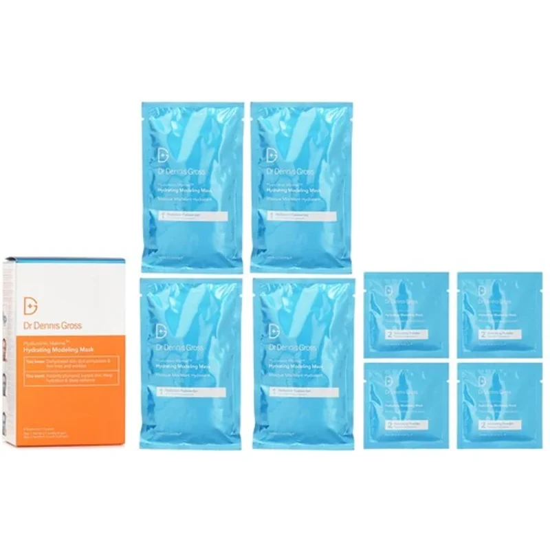 Dr Dennis Gross Skincare Hyaluronic Marine Hydrating Modelling Mask 4 Treatments