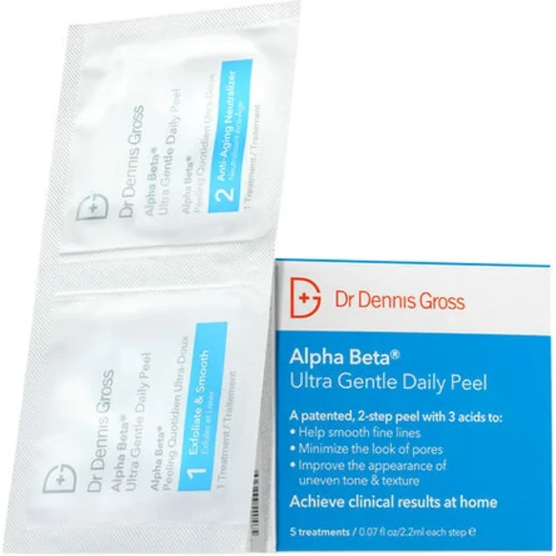 Dr Dennis Gross Skincare Alpha Beta Ultra Gentle Daily Peel 3 Treatments