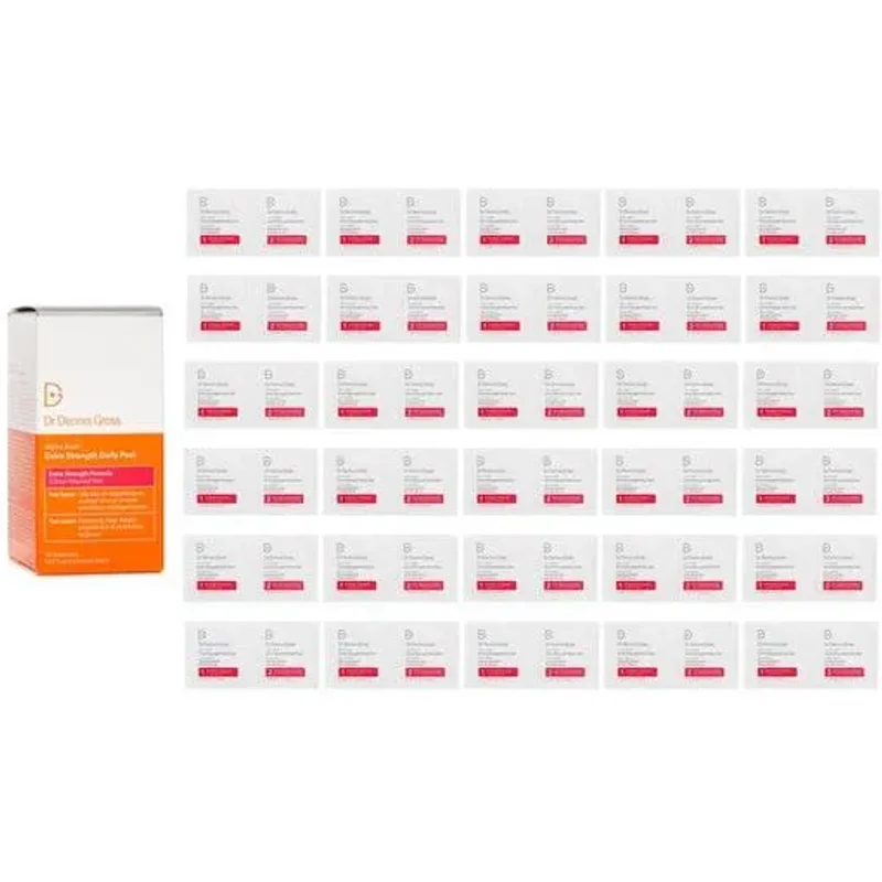 Dr Dennis Gross Skincare Alpha Beta Extra Strength 2 Step Daily Peel 30 Treatments