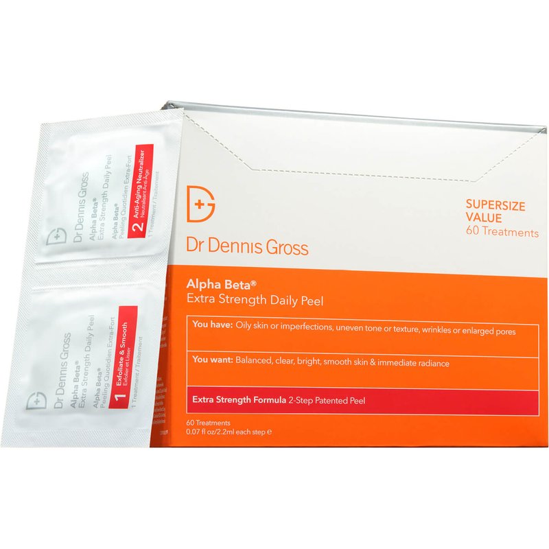 Dr Dennis Gross Skincare Alpha Beta Extra Strength Daily Peel (Pack of 60)
