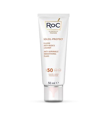 RoC Soleil-Protect Anti Wrinkle Smoothing Fluid SPF50 50ml