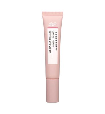 Boots Ingredients Reviving Caffeine and Peptide Eye Cream 15ml