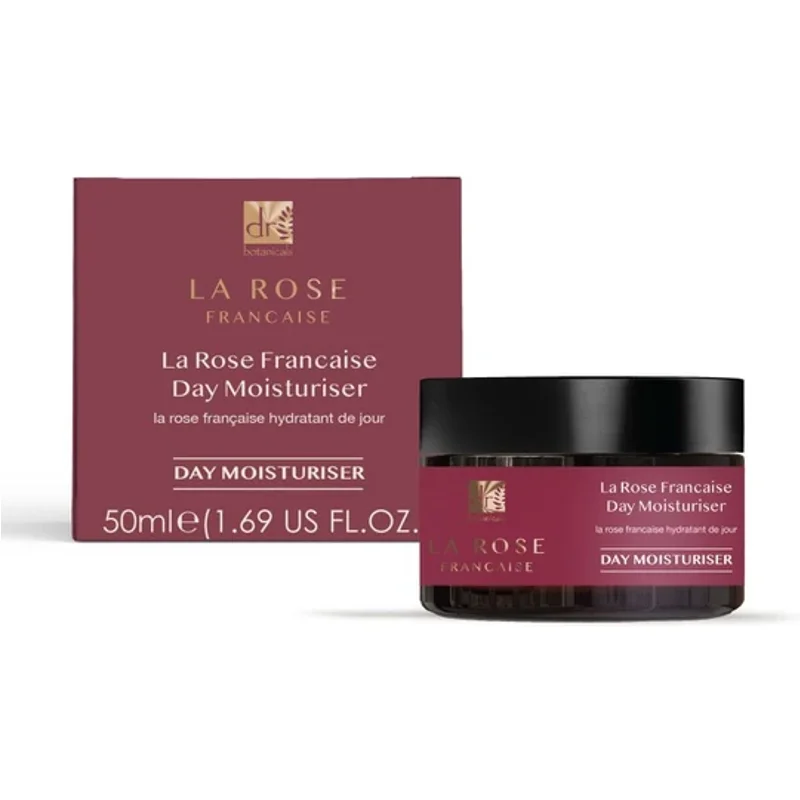 Dr Botanicals La Rose Francaise Day Moisturiser 50ml