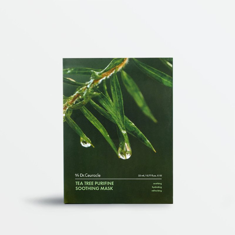 Tea Tree Purifine Soothing Mask (1pc or 10pcs)