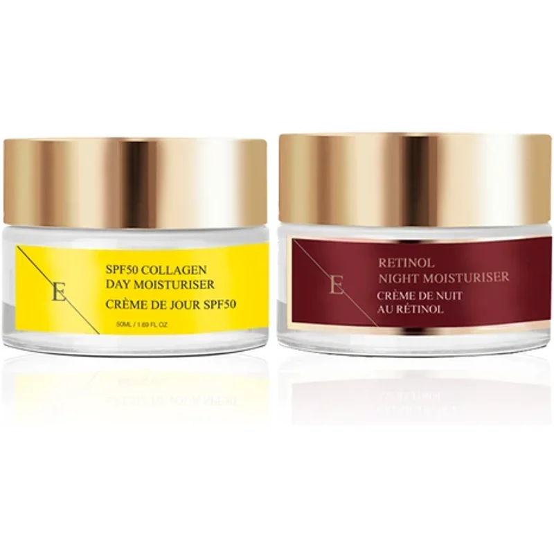 Erth Skin London SPF 50 + Retinol Cream Set 2pc