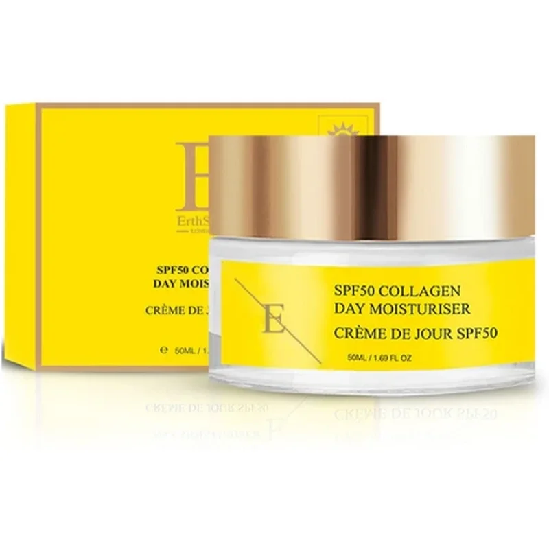 Erth Skin London SPF 50 Collagen Day Cream 50ml