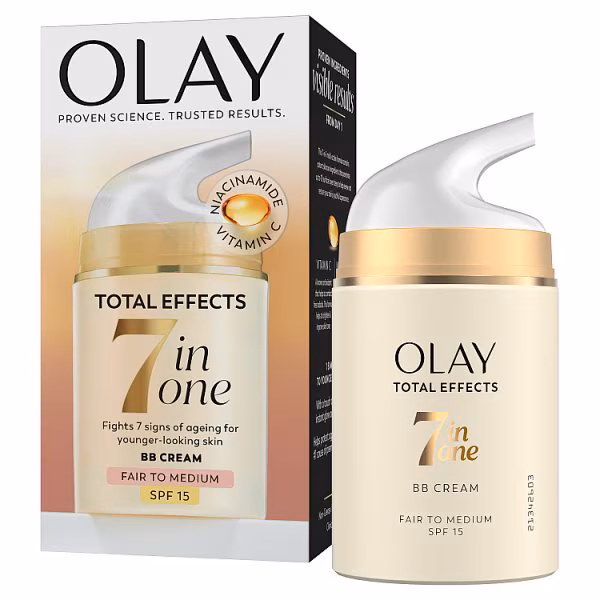 Olay Total Effects 7in1 BB Face Cream, Fair To Medium, 50ml