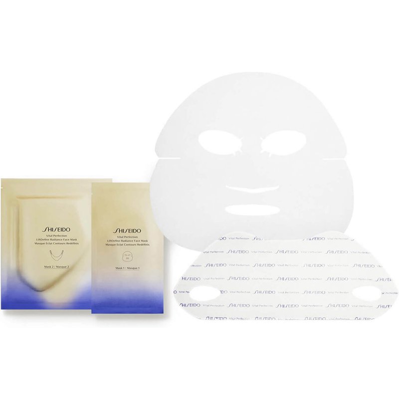 Shiseido Exclusive Vital Perfection LiftDefine Radiance Face Mask (Pack of 6)