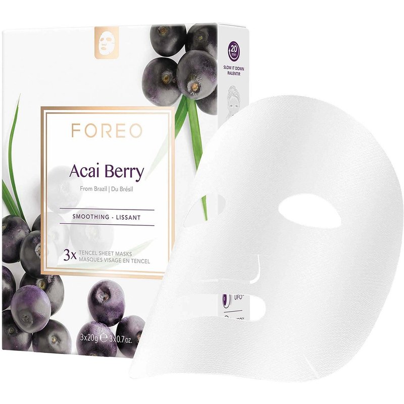 FOREO Acai Berry Firming Sheet Face Mask (3 Pack)